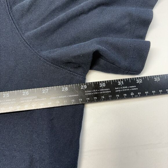 Carhartt Navy Blue Polo Collard Short Sleeve Dress Casual Shirt Men’s 3XL TALL - Picture 5 of 6